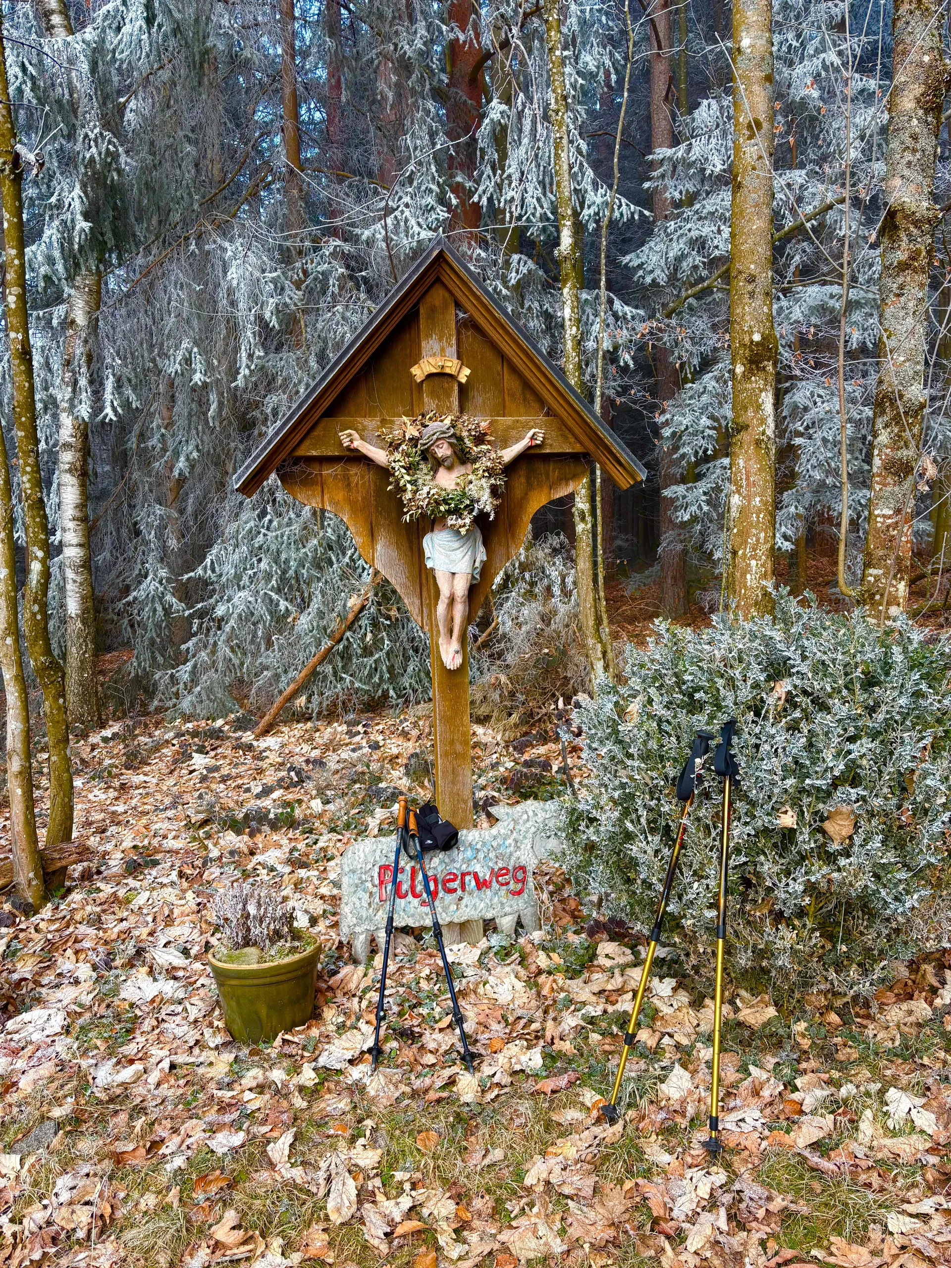 Winterwanderung auf dem Wolfgangsweg | © Gina Mandl / Killesreiter Marlene