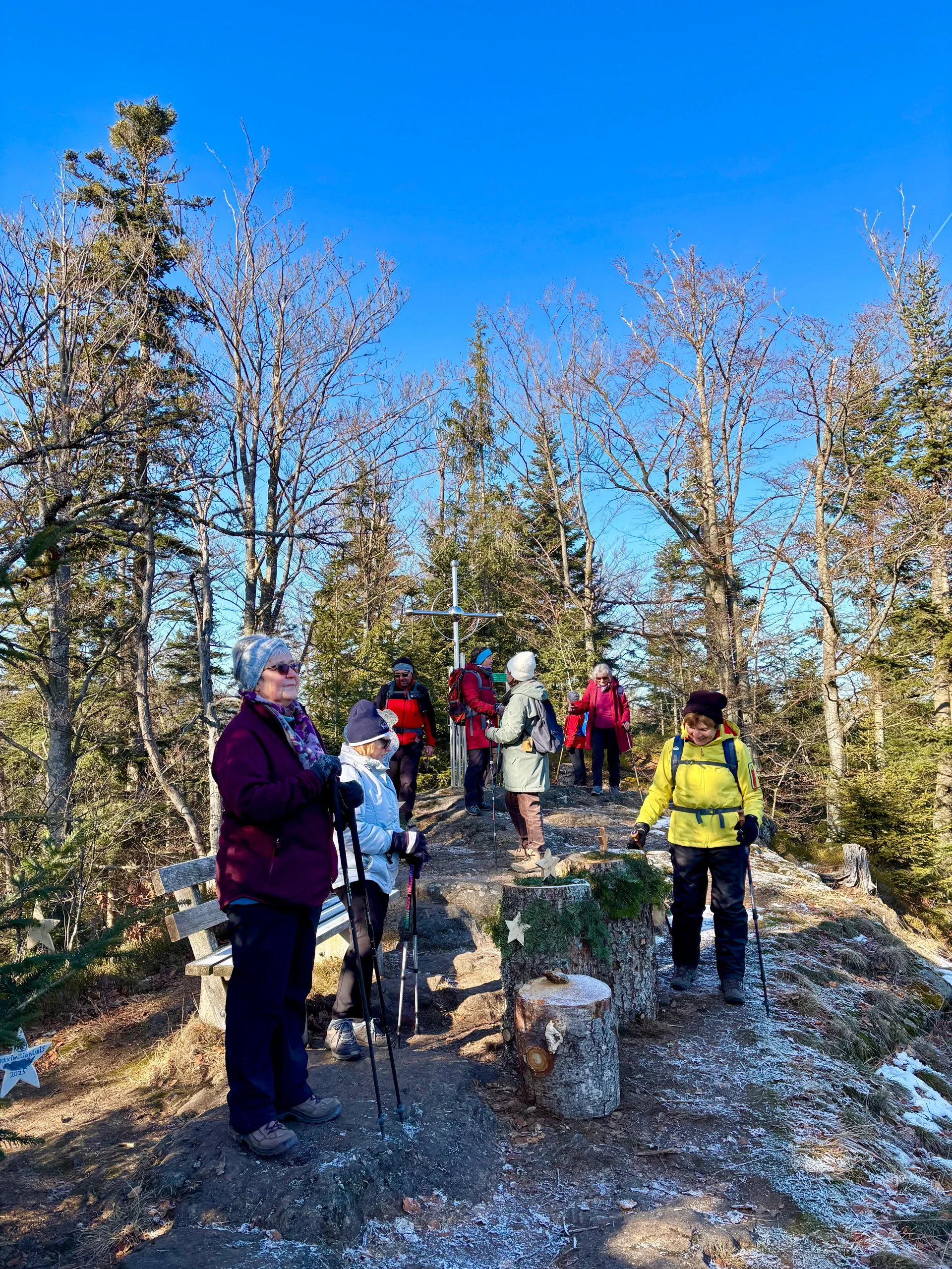 Winterwanderung auf dem Wolfgangsweg | © Gina Mandl / Killesreiter Marlene