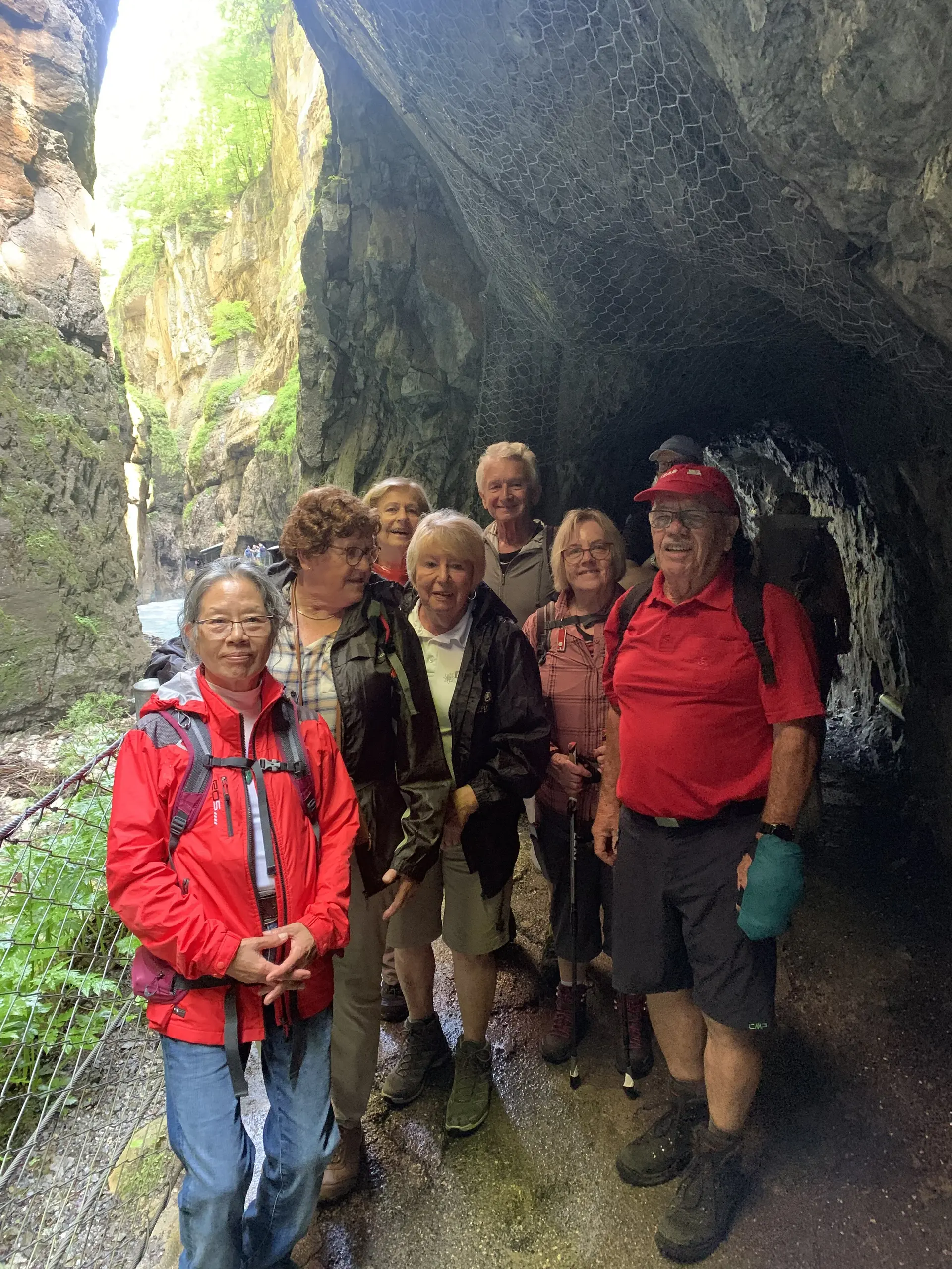 DAV wandert durch die Partnachklamm | © Meier Brigitte