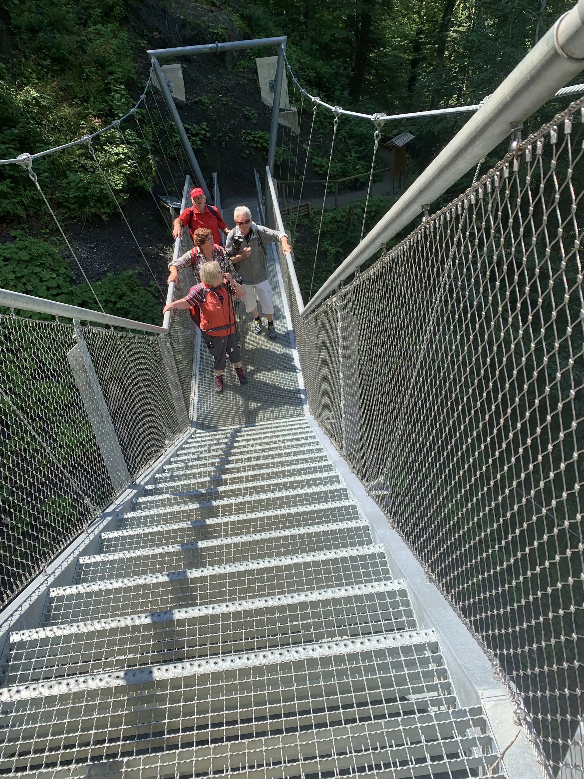 DAV wandert durch die Partnachklamm | © Meier Brigitte