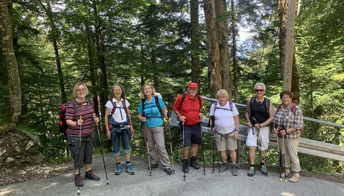DAV wandert durch die Partnachklamm | © Meier Brigitte