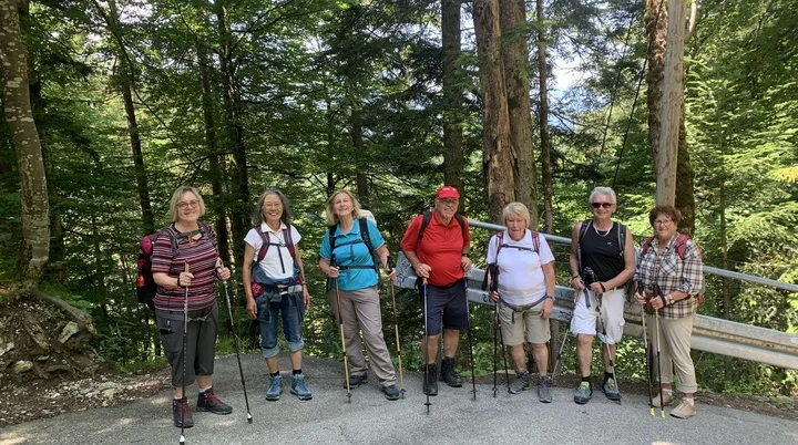 DAV wandert durch die Partnachklamm | © Meier Brigitte